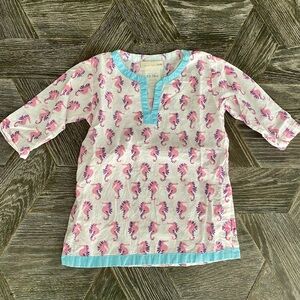 Pottery Barn Kids beach tunic / swim cover up (12-18 months)